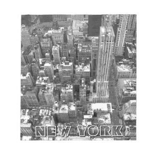 New York Souvenir Notepad Retro NYC Uitzicht Gift Notitieblok