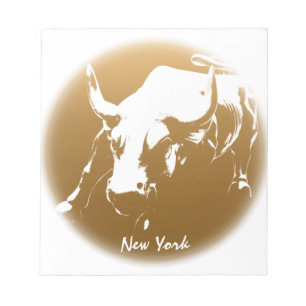 New York Souvenir Notitieblok Cool Bull Standbeeld