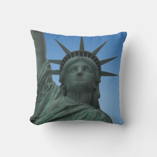 New York Souvenir NY Statue de la Liberté Coussin