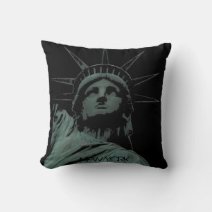 New York Souvenir Pillow NY Statue of Liberty Pill Kussen