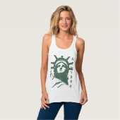 New York Souvenir Tanktop Statue of Liberty Top (Volledige Voorkant)