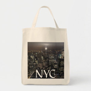 New York-souvenirs NY-tas met stadslogo's Tote Bag