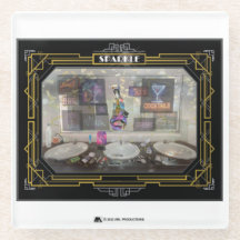 NEW YORK SPARKLE AFBEELDING 13 LIJST 6 WIT