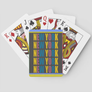 New York-spelkaarten Pokerkaarten
