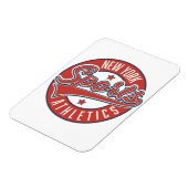 new york sport athletic logo magneet (Linkerzijde)