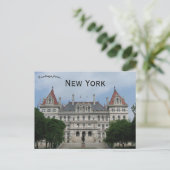 New York State Capitol Albany New York Briefkaart (Staand voorkant)