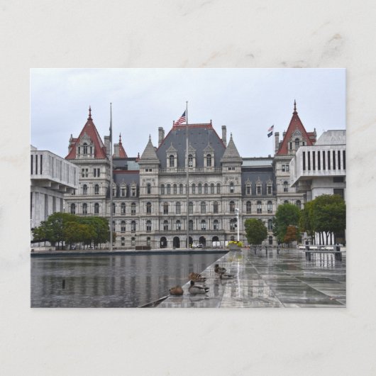 New York State Capitol Building Briefkaart (Voorkant)
