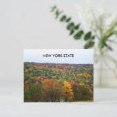 NEW YORK STATE EN AUTOMNE carte postale (Debout devant)