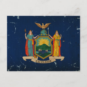 New York State Flag  Briefkaart