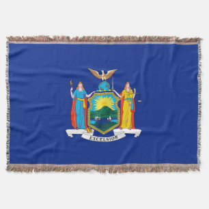New York State Flag Design Decor Deken