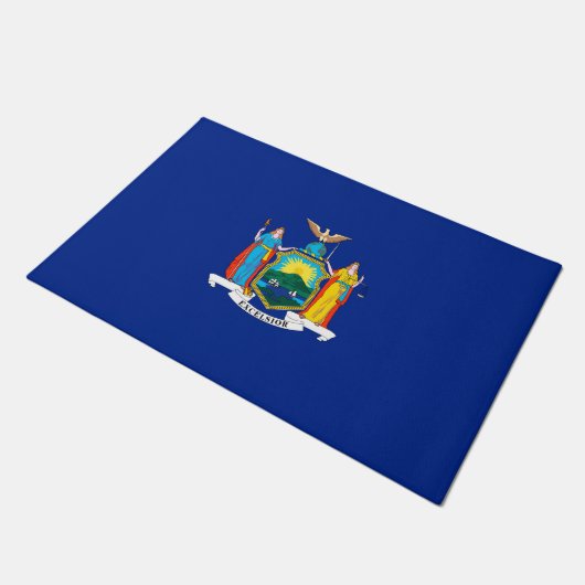 New York State Flag Design Deurmat (Schuin)