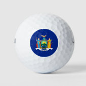 New York State Flag Design Golfballen (Voorkant)