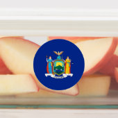 New York State Flag Design Labels (Aangebracht)