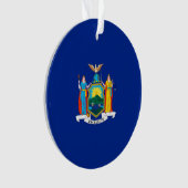 New York State Flag Design Ornament (voorkant)