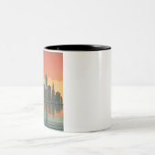 New York State of Mind - Retro Skyline Mug (Centre)