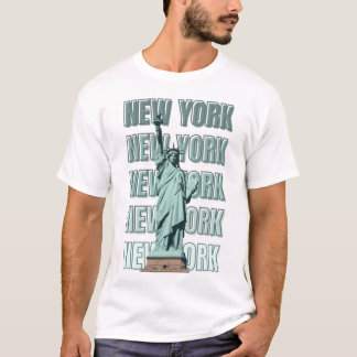 New York Statue of Liberty design T-shirt
