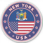 New York Sticker (Voorkant)