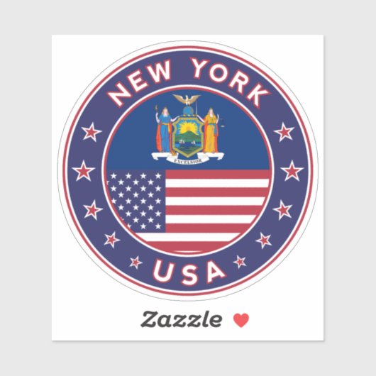 New York Sticker (Vel)