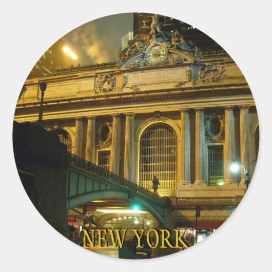 New York Stickers Grand Central Souvenir Stickers (Voorkant)