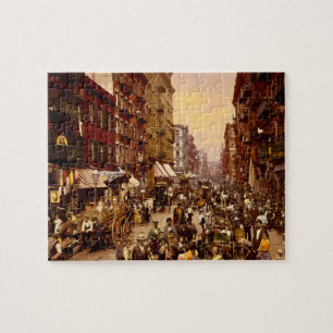 New York Straat 1890 Legpuzzel