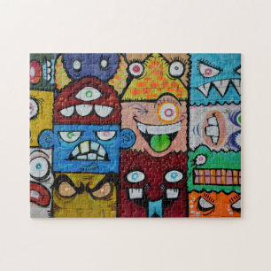 New York Street Art Mural Legpuzzel