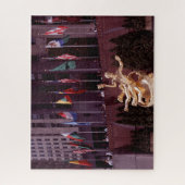 New York Street Scene. Legpuzzel (Verticaal)