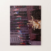 New York Street Scene. Legpuzzel (Verticaal)