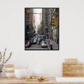 New York Street Scene Poster (Keuken)
