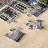 New York Street Uitzichten. Legpuzzel (Zijkant)