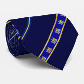 New York strepen vlag Stropdas (Opgerold)