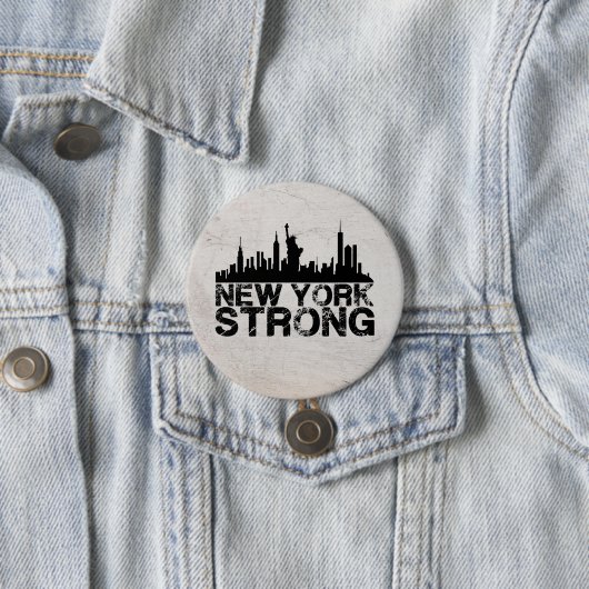 New York Strong Ronde Button 7,6 Cm (In situ)