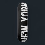 New York - Style urbain - Skateboard<br><div class="desc">design urbain noir et blanc</div>
