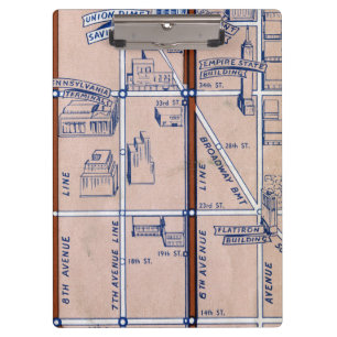 NEW YORK SUBWAY MAP, 1940 2 KLEMBORD