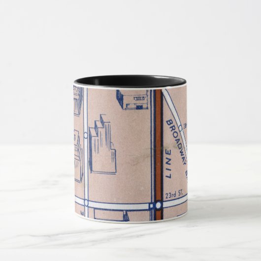 NEW YORK SUBWAY MAP, 1940 2 MOK (Midden)