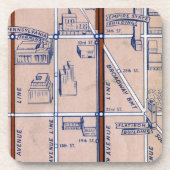 NEW YORK SUBWAY MAP, 1940 2 ONDERZETTER (Voorkant)