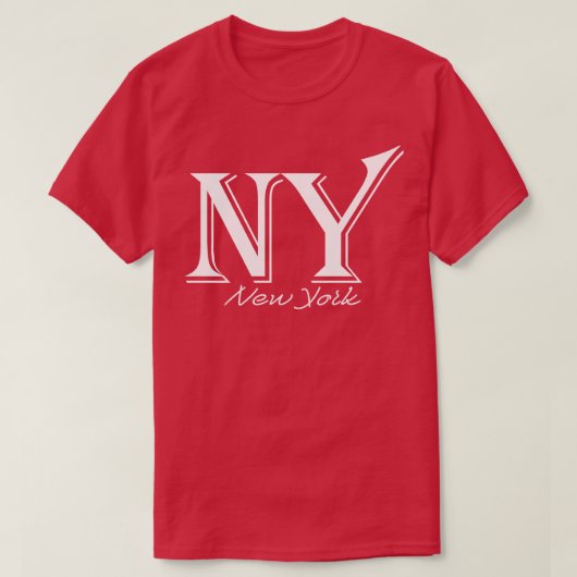 New York T-shirt (Design voorkant)