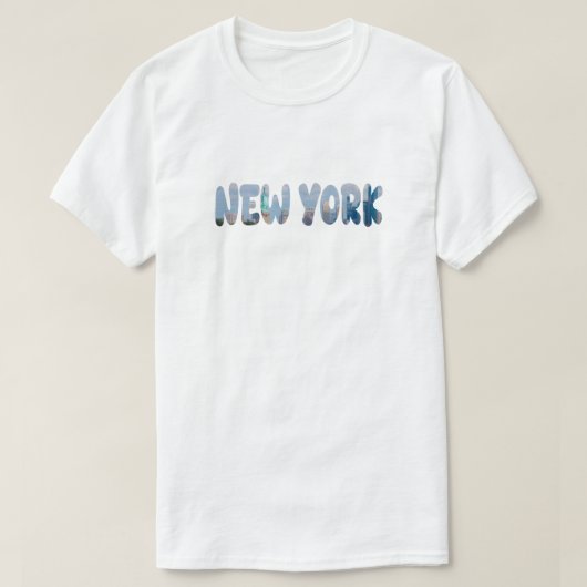 New York T-shirt (Design voorkant)