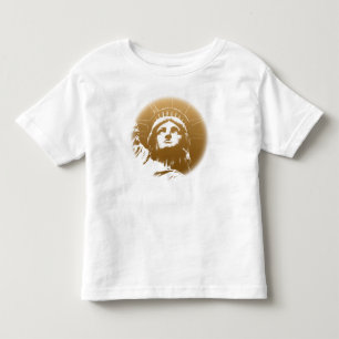 New York T-shirt Baby Statue of Liberty Baby Shirt