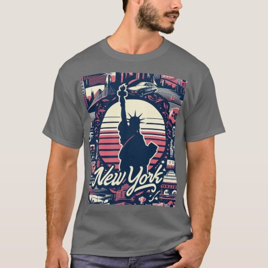 New York T-shirts (Voorkant)