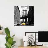 New York Taxi Poster (Thuiskantoor)