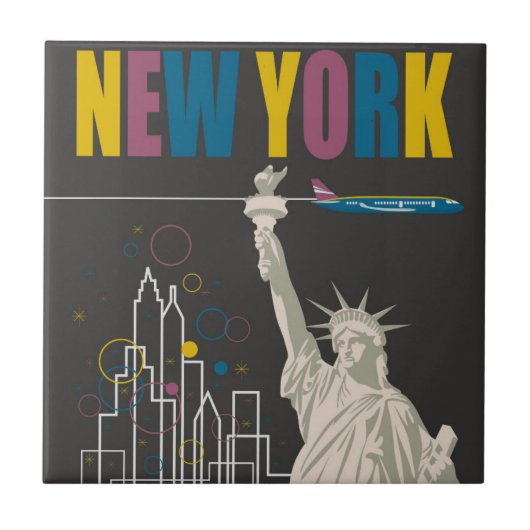 New York Tegeltje (Voorkant)
