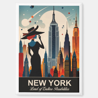 New York : Terre des possibilités infinies Magnet