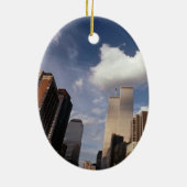 New York The Twin Towers NYC keepomwille ornament (Achterkant)