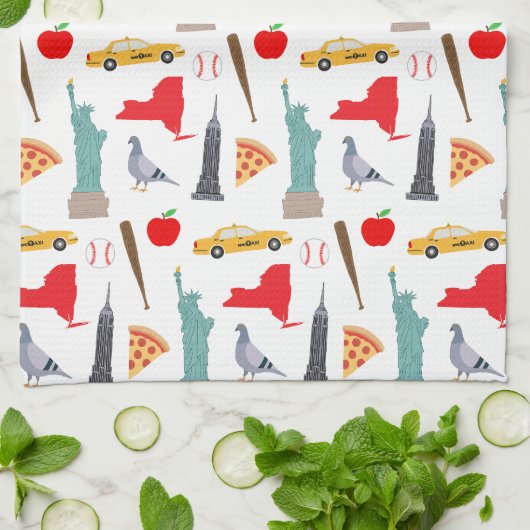 New York Theedoek (Gevouwen)