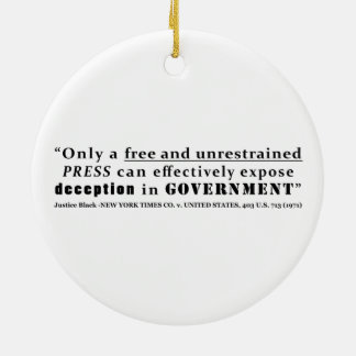 New York Times Co. tegen Verenigde Staten 403 vs.  Keramisch Ornament