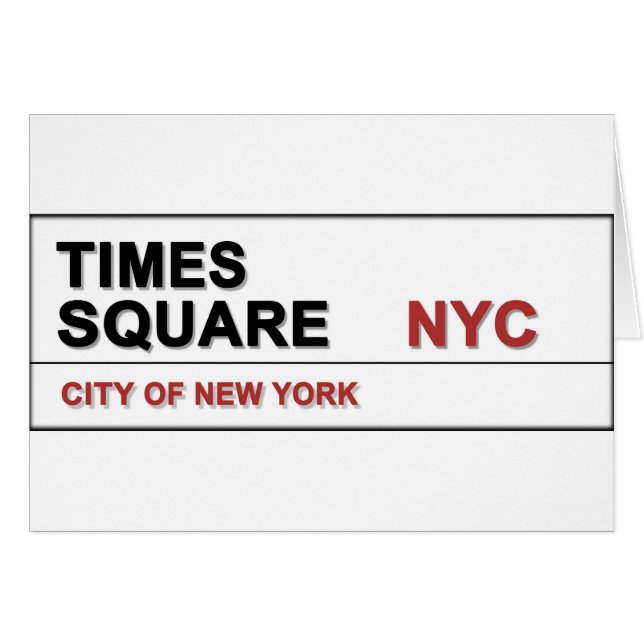 New York Times Square (Devant horizontal)