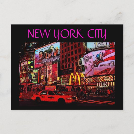 New York (Times Square) Carte postale (Devant)