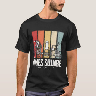 New York Times Square NY Wandelreizen Toerist T-shirt