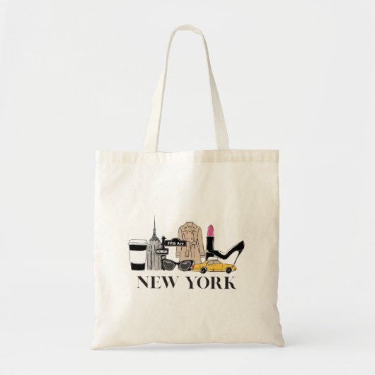 New York Tote Bag (Voorkant)