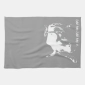 New York Towel Aangepaste NYC Souvenir Tea Towel Theedoek (Horizontaal)